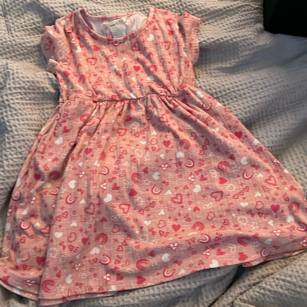 Small shop twirl dress pink (6)